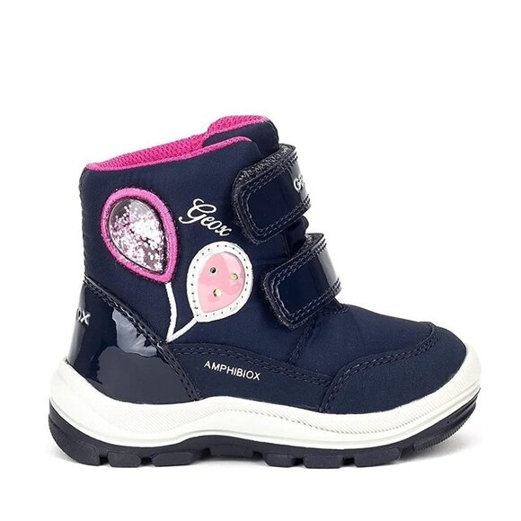 Geox baby-girls Flanfil Embellished ABX Waterproof Boot - Picture 3 of 8